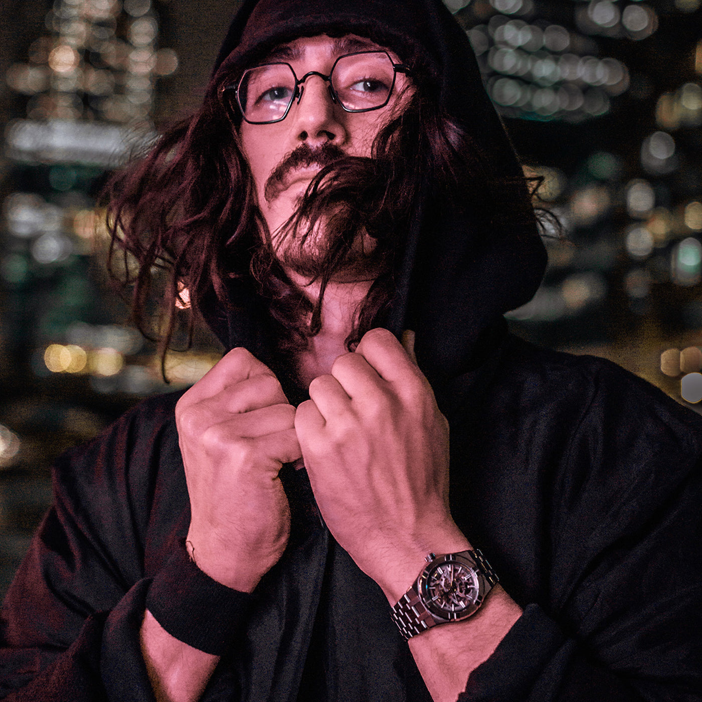 MAURICE LACROIX AIKON AUTOMATIC 39MM SKELETON AI6007-SS002-030-1