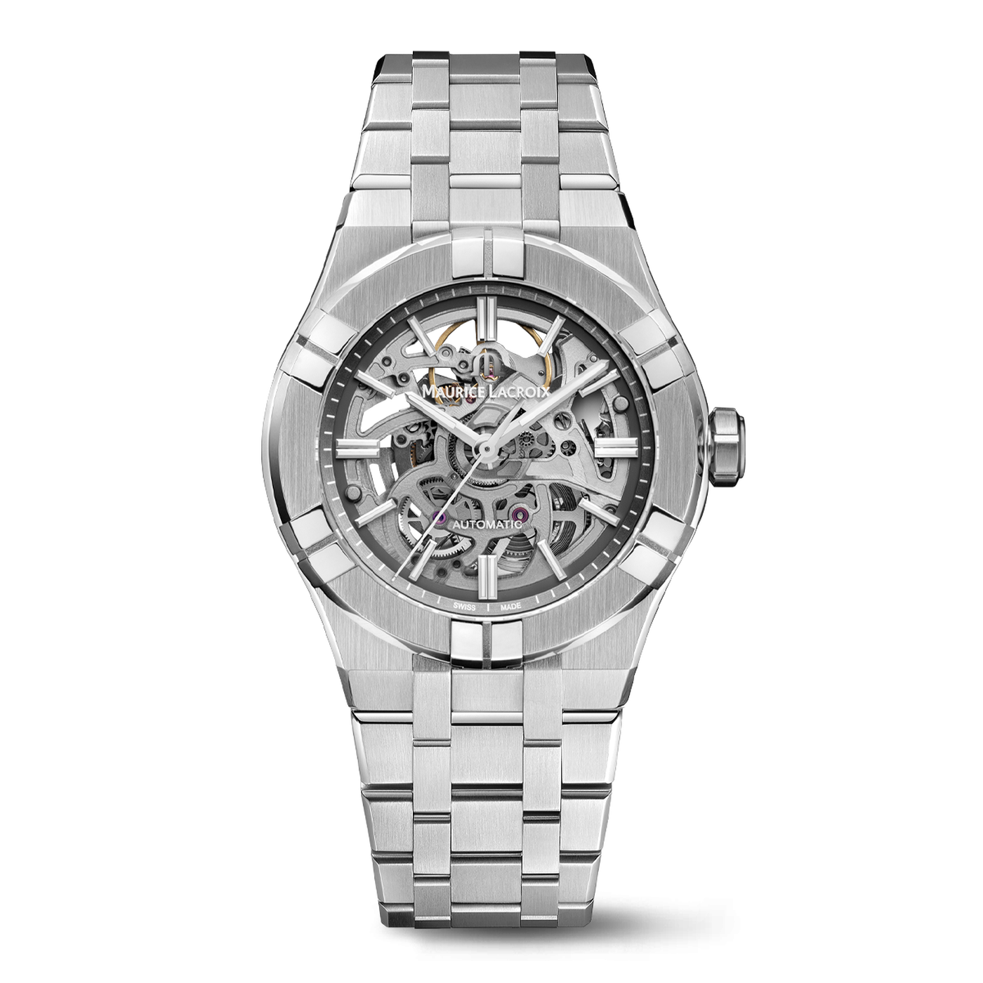 MAURICE LACROIX AIKON AUTOMATIC 39MM SKELETON AI6007-SS002-030-1