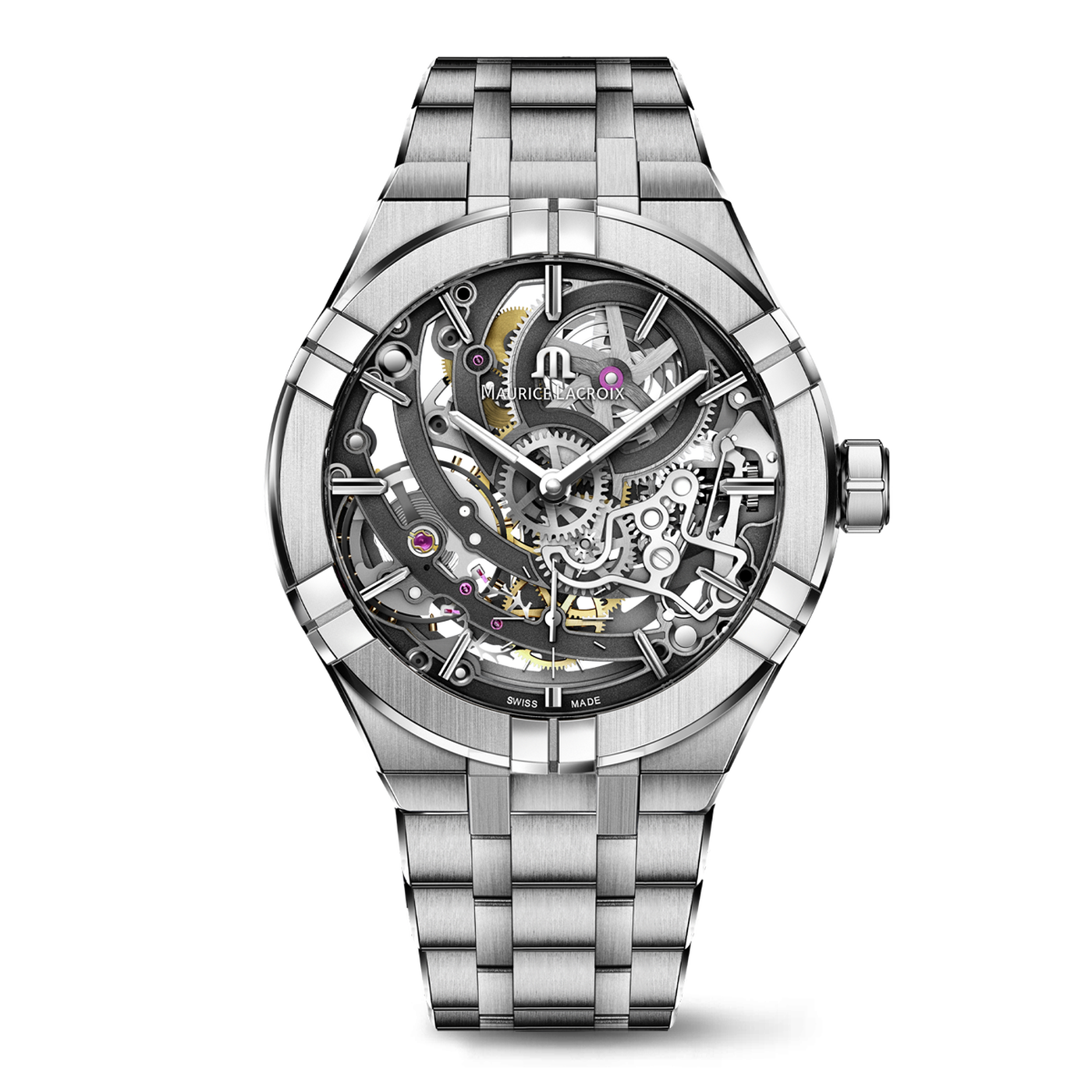 MAURICE LACROIX AIKON AUTOMATIC SKELETON MANUFACTURE AI6028-SS002-030-1