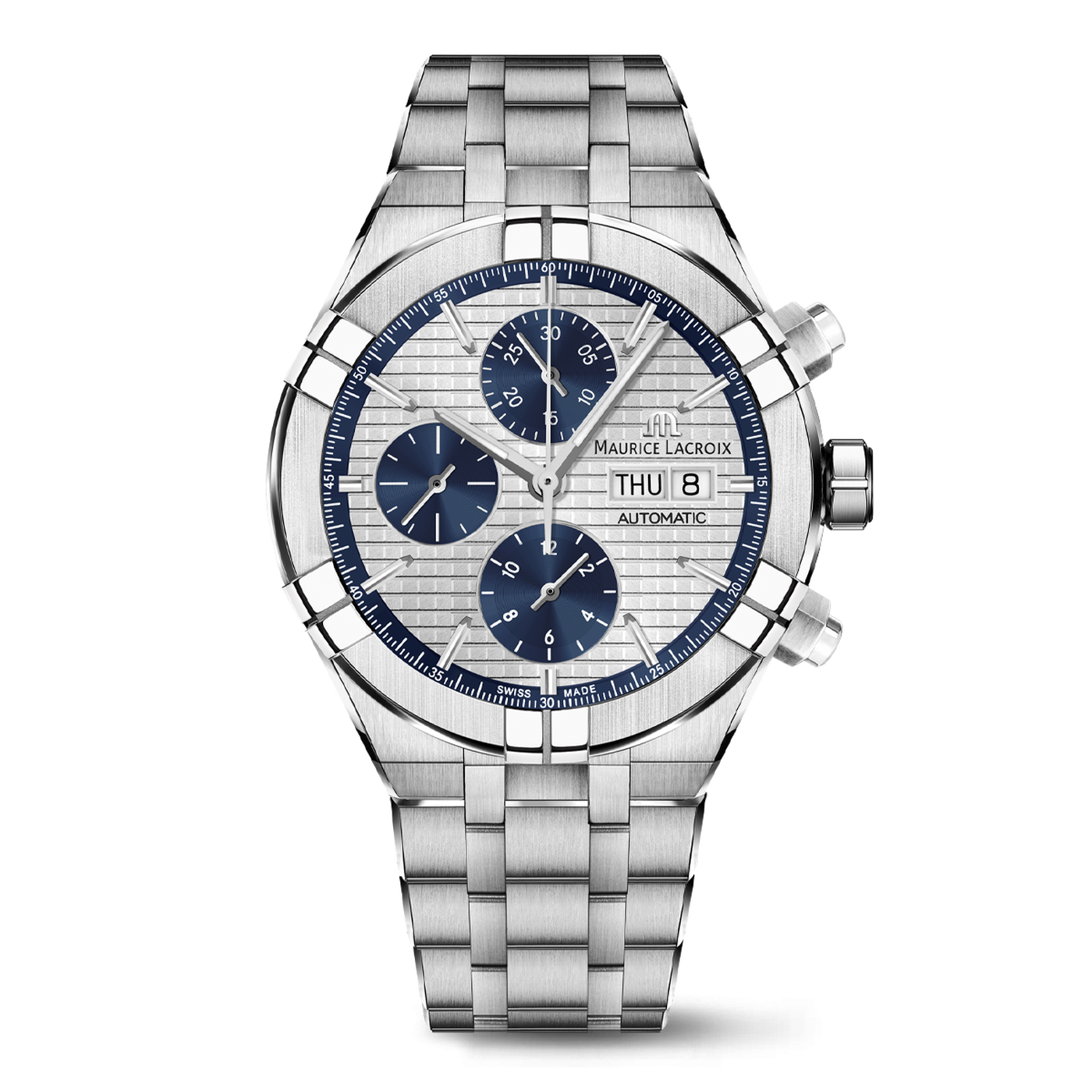 MAURICE LACROIX AIKON AUTOMATIC CHRONOGRAPH AI6038-SS002-131-1