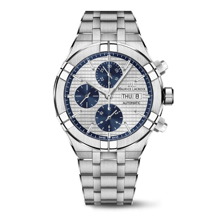 MAURICE LACROIX AIKON AUTOMATIC CHRONOGRAPH AI6038-SS002-131-1