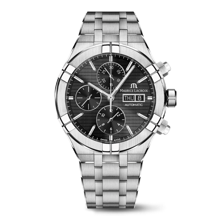 MAURICE LACROIX AIKON AUTOMATIC CHRONOGRAPH AI6038-SS002-330-1