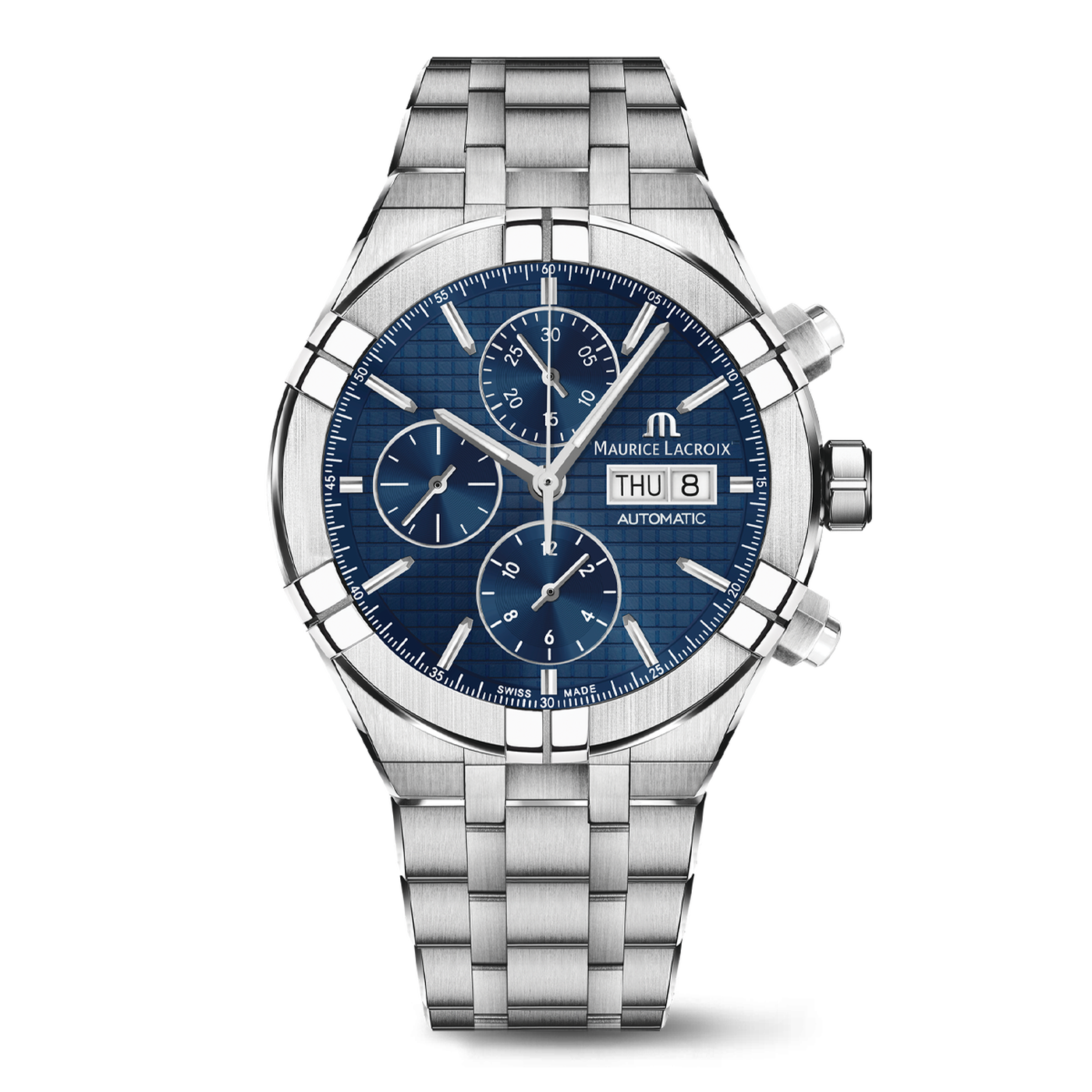 MAURICE LACROIX AIKON AUTOMATIC CHRONOGRAPH AI6038-SS002-430-1