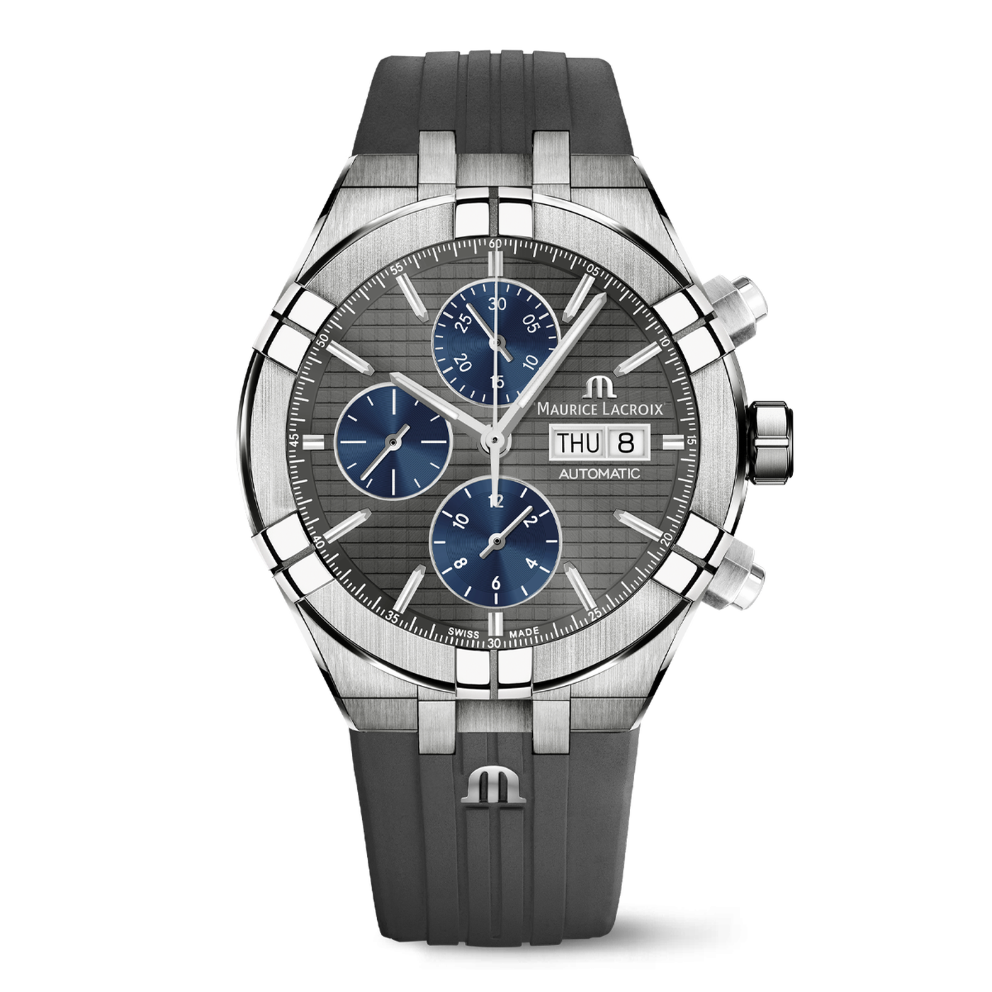 MAURICE LACROIX AIKON AUTOMATIC CHRONOGRAPH TITANIUM AI6038-TT030-330-2