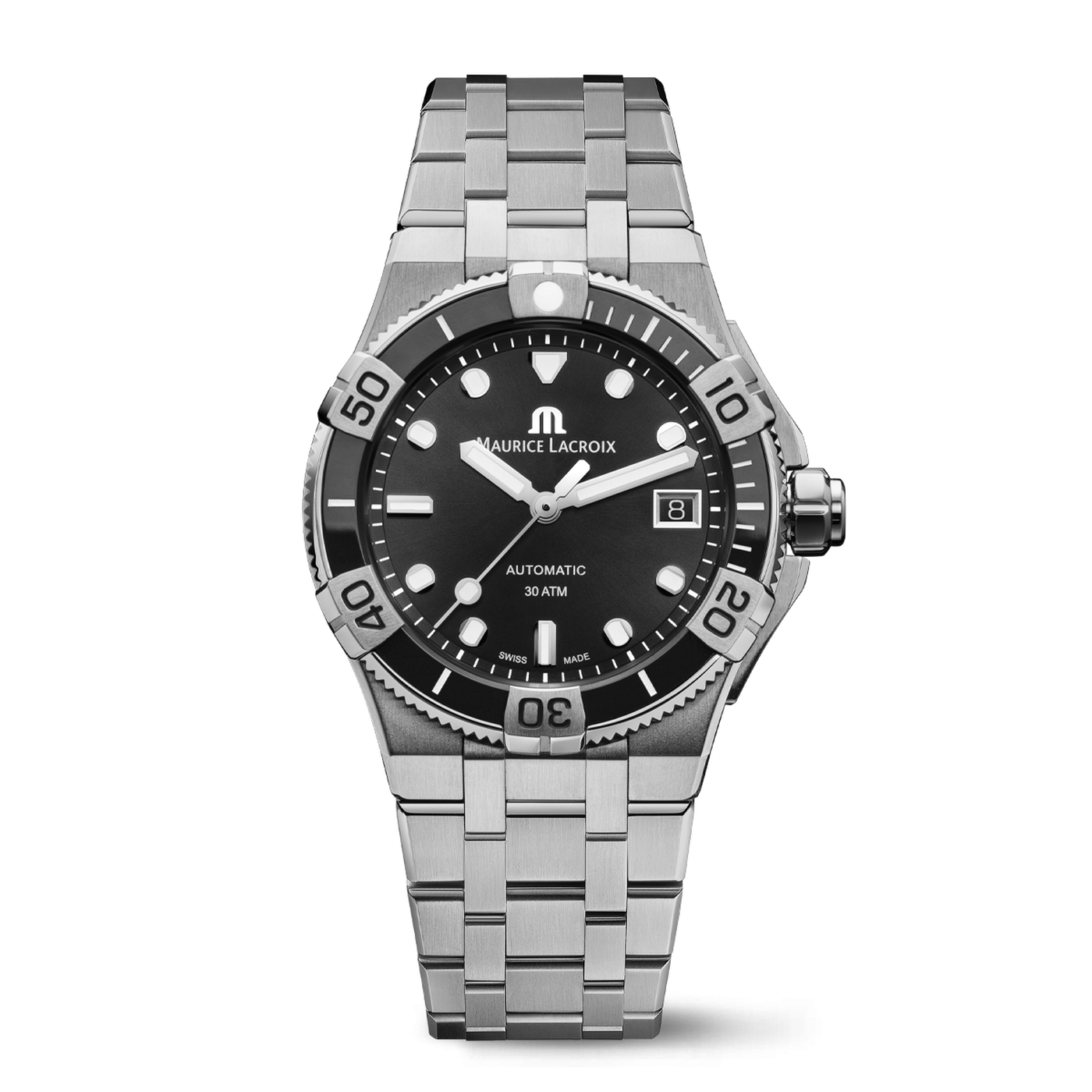 MAURICE LACROIX AIKON VENTURER AUTOMATIC DATE 38MM AI6057-SSL22-330-1