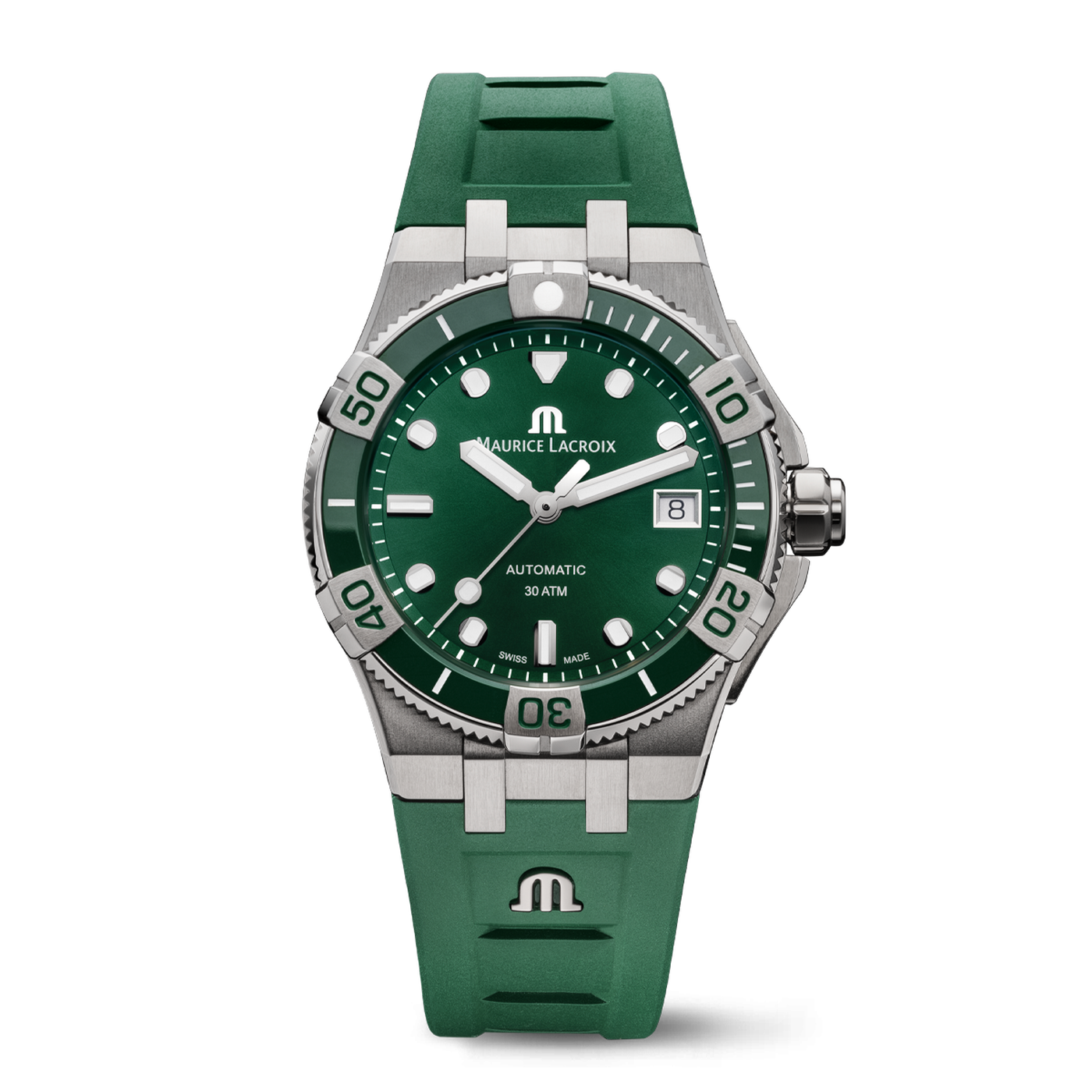 MAURICE LACROIX AIKON VENTURER AUTOMATIC DATE 38MM AI6057-SSL50-630-5