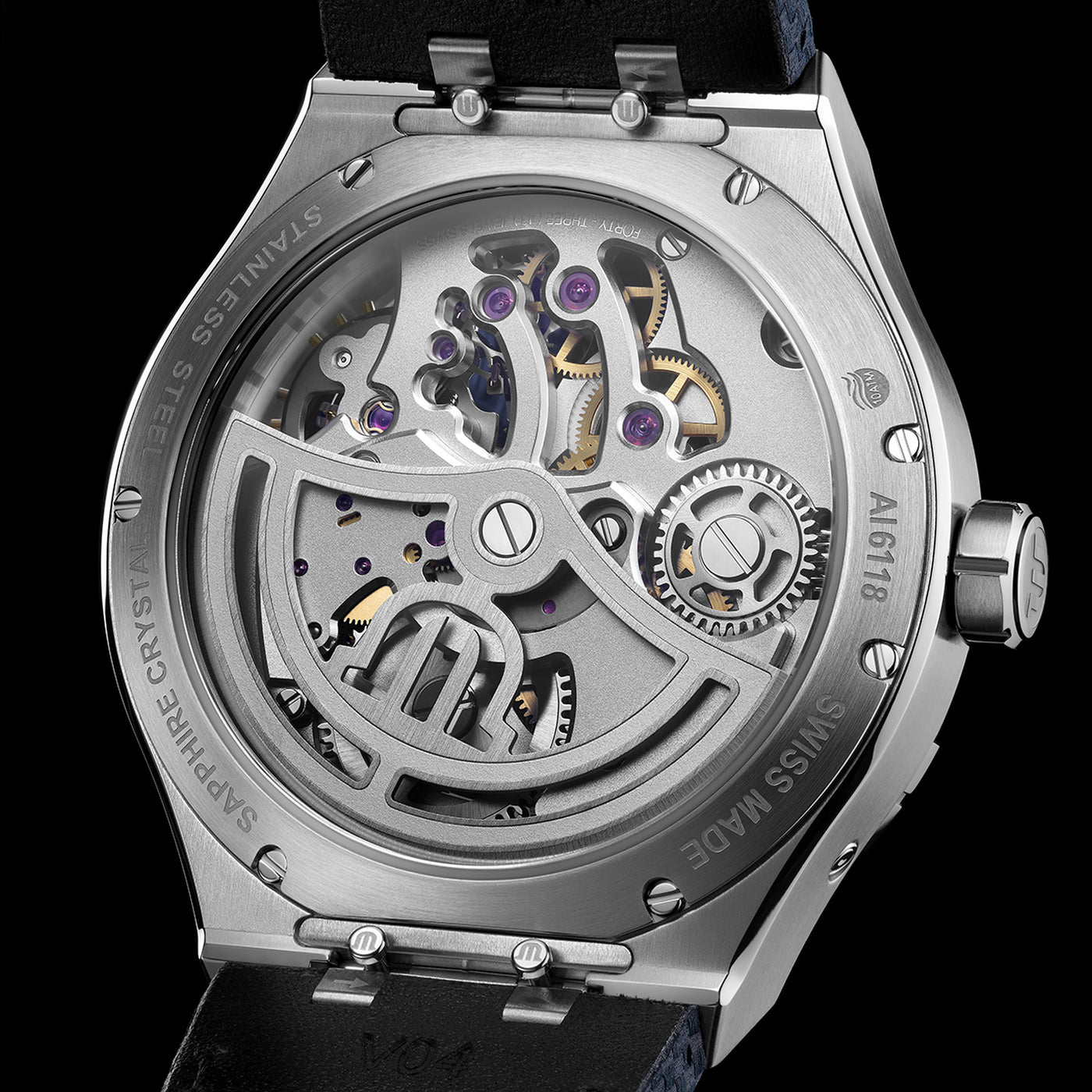 MAURICE LACROIX AIKON AUTOMATIC MASTER GRAND DATE SET AI6118-SS00E-430-C