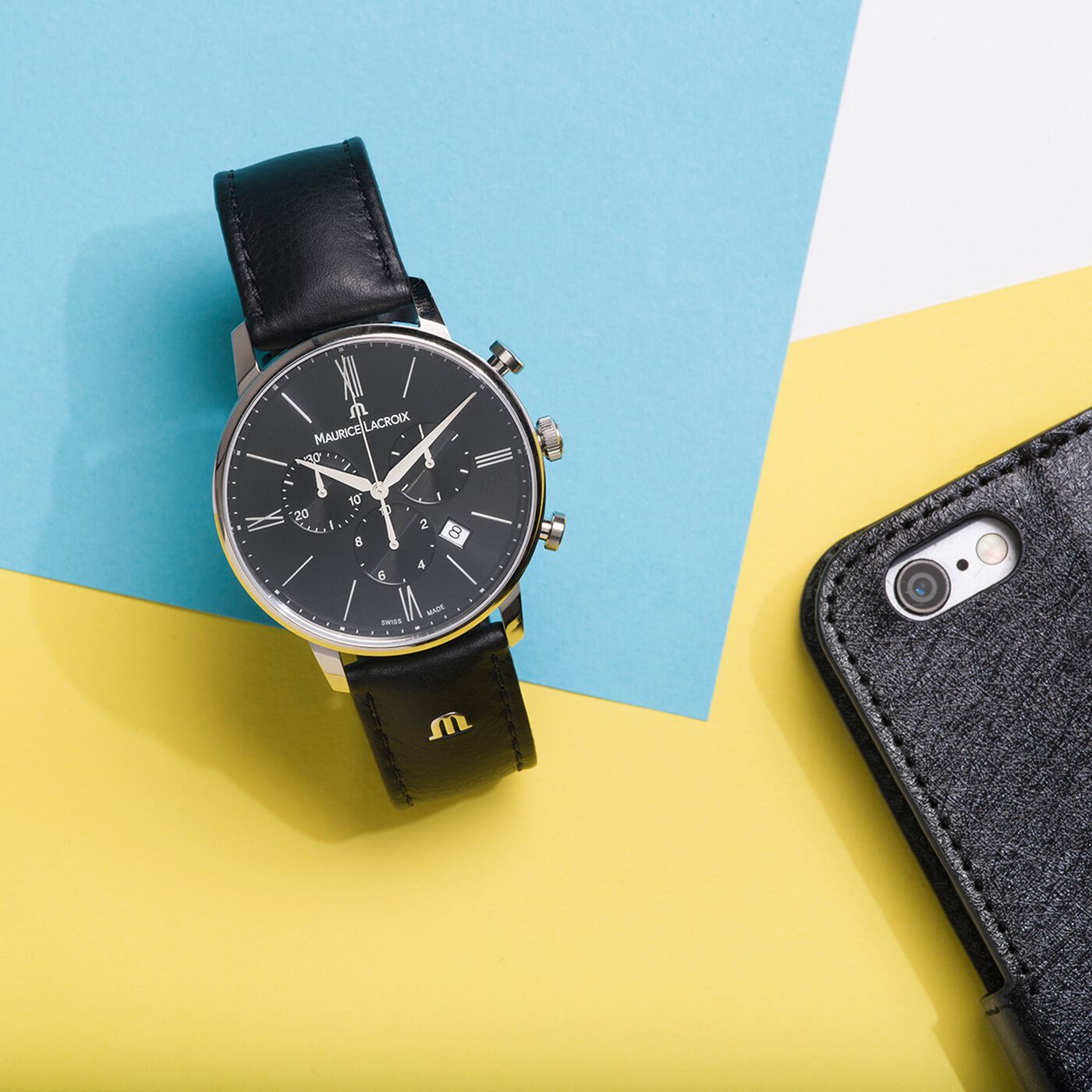 MAURICE LACROIX ELIROS CHRONOGRAPH EL1098-SS001-310-1