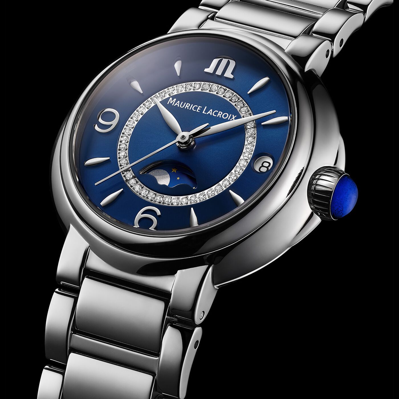 MAURICE LACROIX FIABA MOONPHASE 32MM FA1084-SS002-420-1