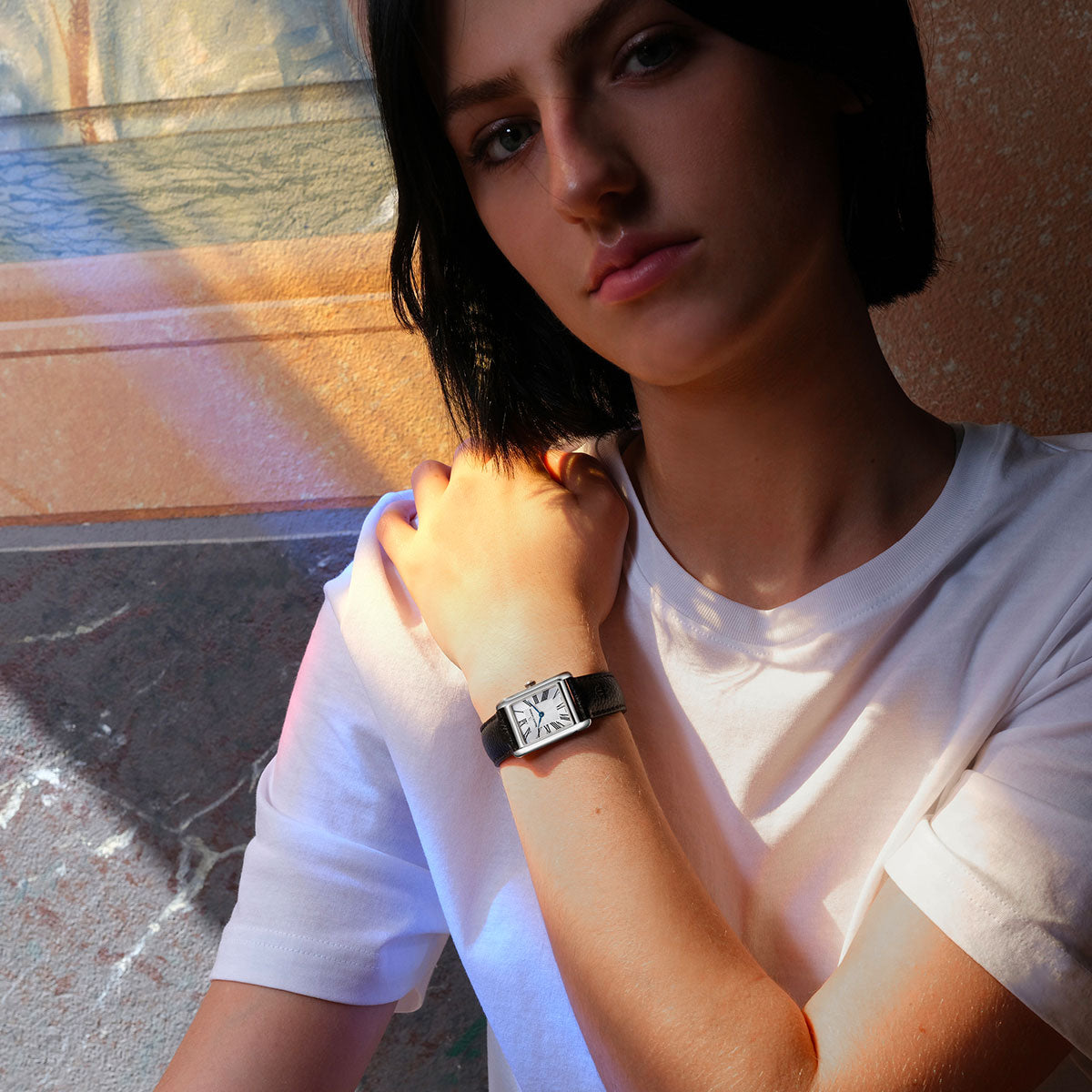 MAURICE LACROIX FIABA SQUARE FA1205-SS001-110-2