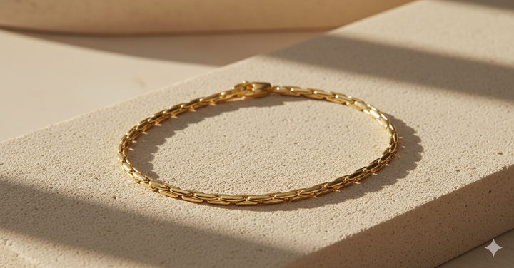 Monzario - 14krt geelgouden armband 2.2mm | 18,5cm