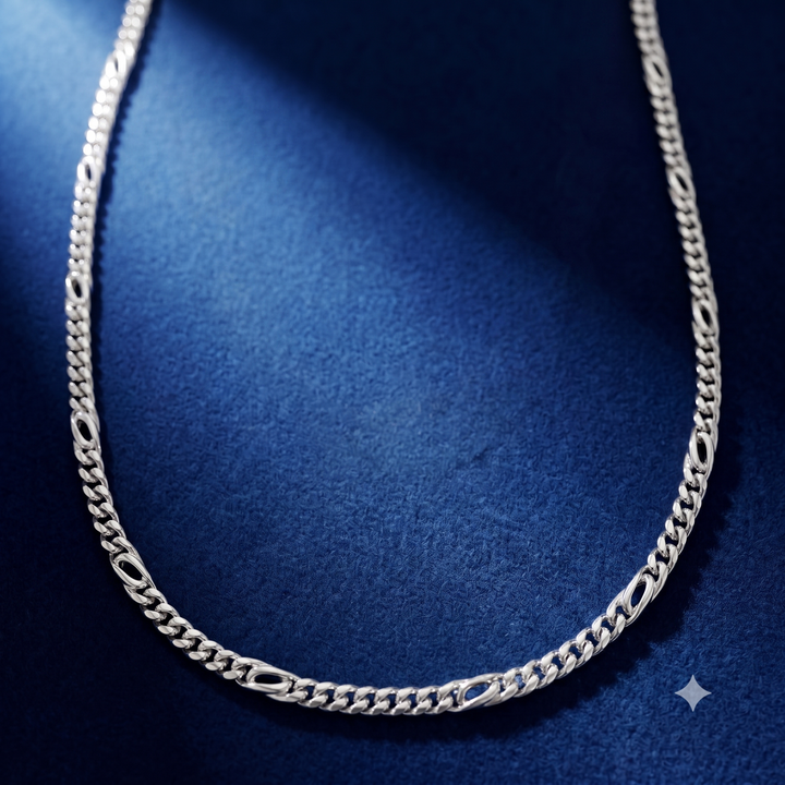 Zilveren lengtecollier - gourmette | valkenoog 5.0mm