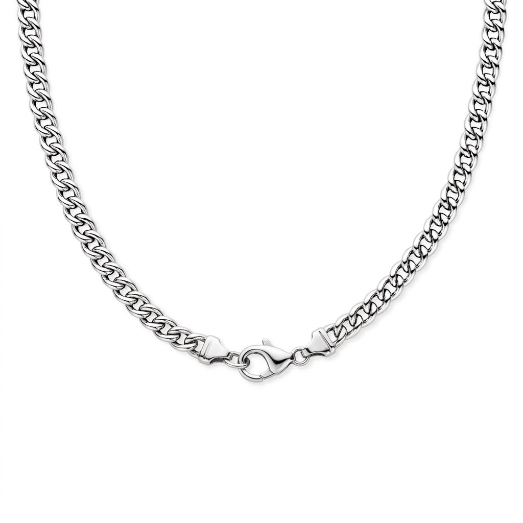 Zilveren collier gourmet bol 7,5mm | 45cm