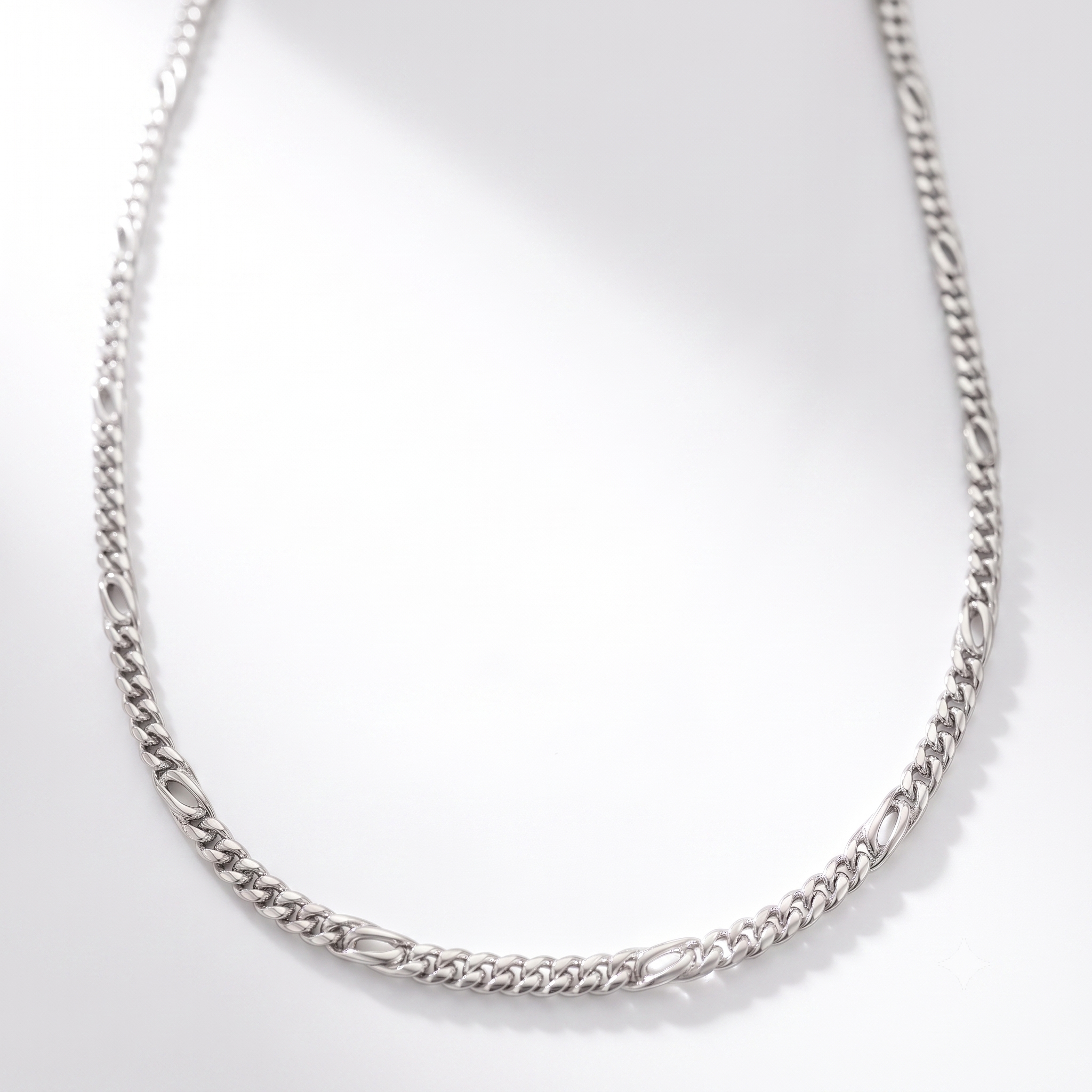 Zilveren lengtecollier - gourmette | valkenoog 5.0mm