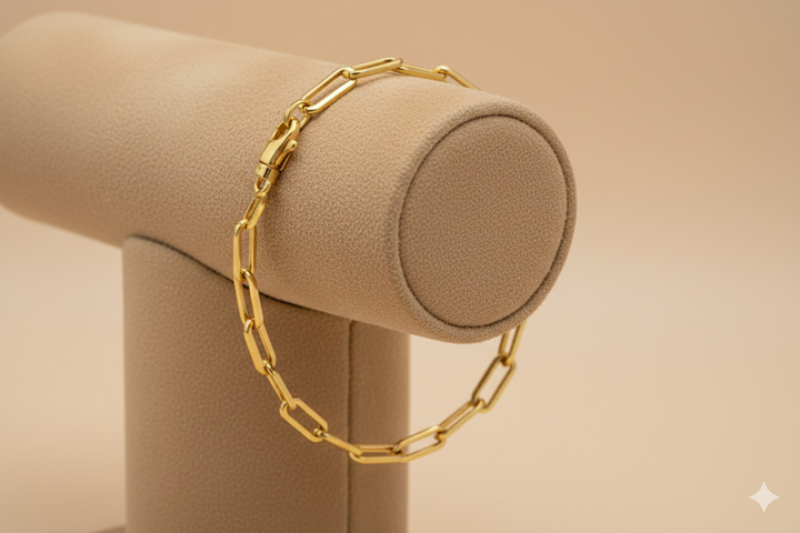 Monzario - 14krt geelgouden armband CFE 4.0mm | 19cm
