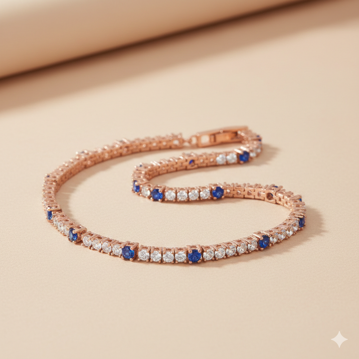 Bronzallure armband - WSBZ01998.BLU.LG | 17,5cm
