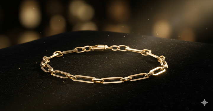 Monzario - 14krt geelgouden armband CFE 5.0mm | 19,5cm