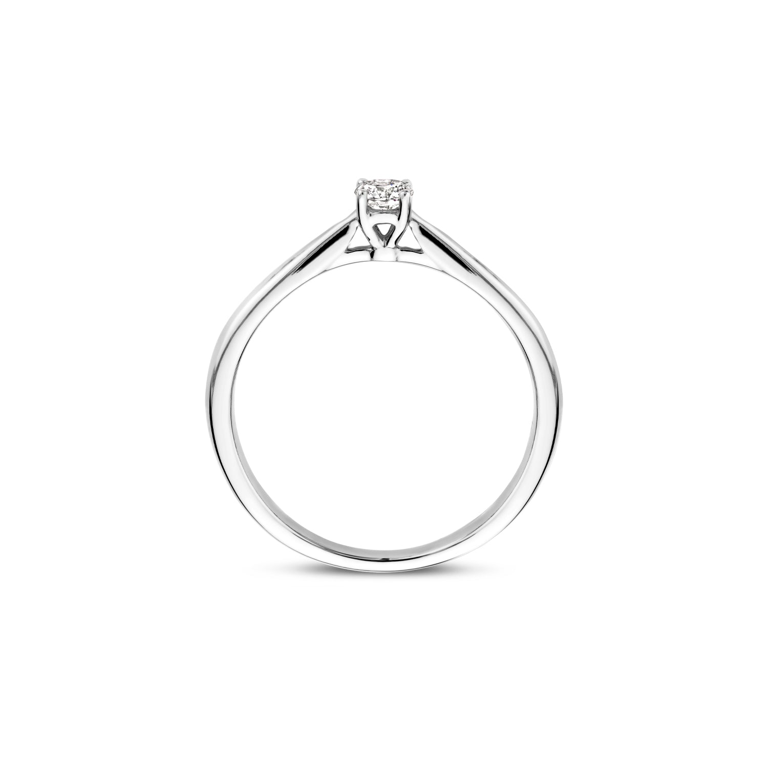 Blush Lab Diamonds Ring LG1000W – Witgoud (14k) met Lab grown Diamant