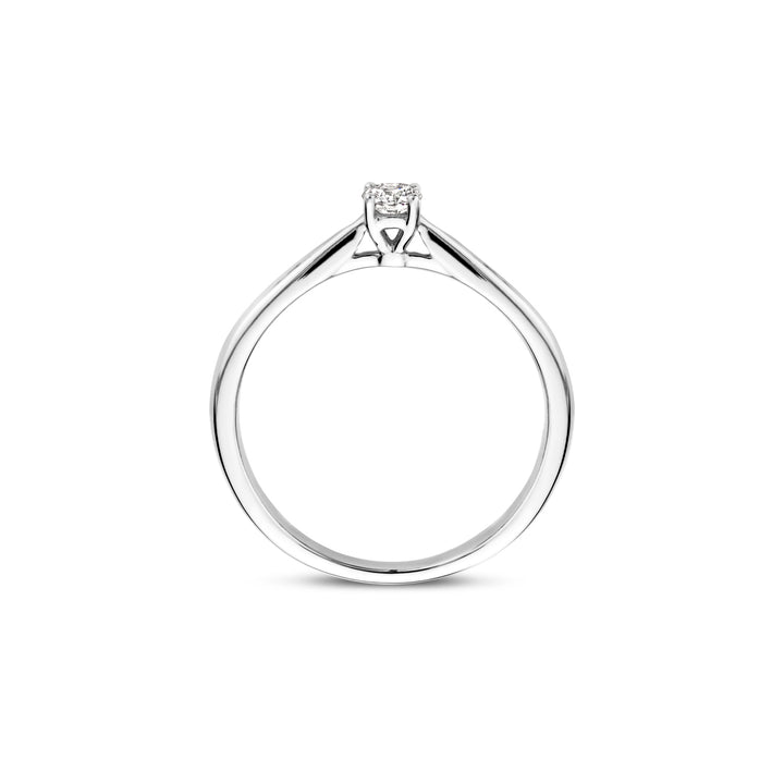 Blush Lab Diamonds Ring LG1000W – Witgoud (14k) met Lab grown Diamant