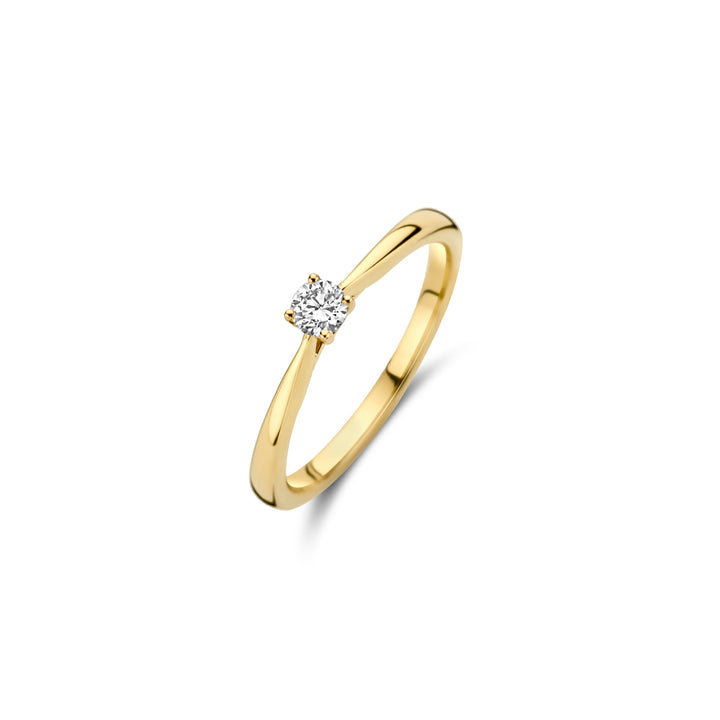 Blush Lab Diamonds Ring LG1000Y – Geel Goud (14k) met Lab grown Diamant