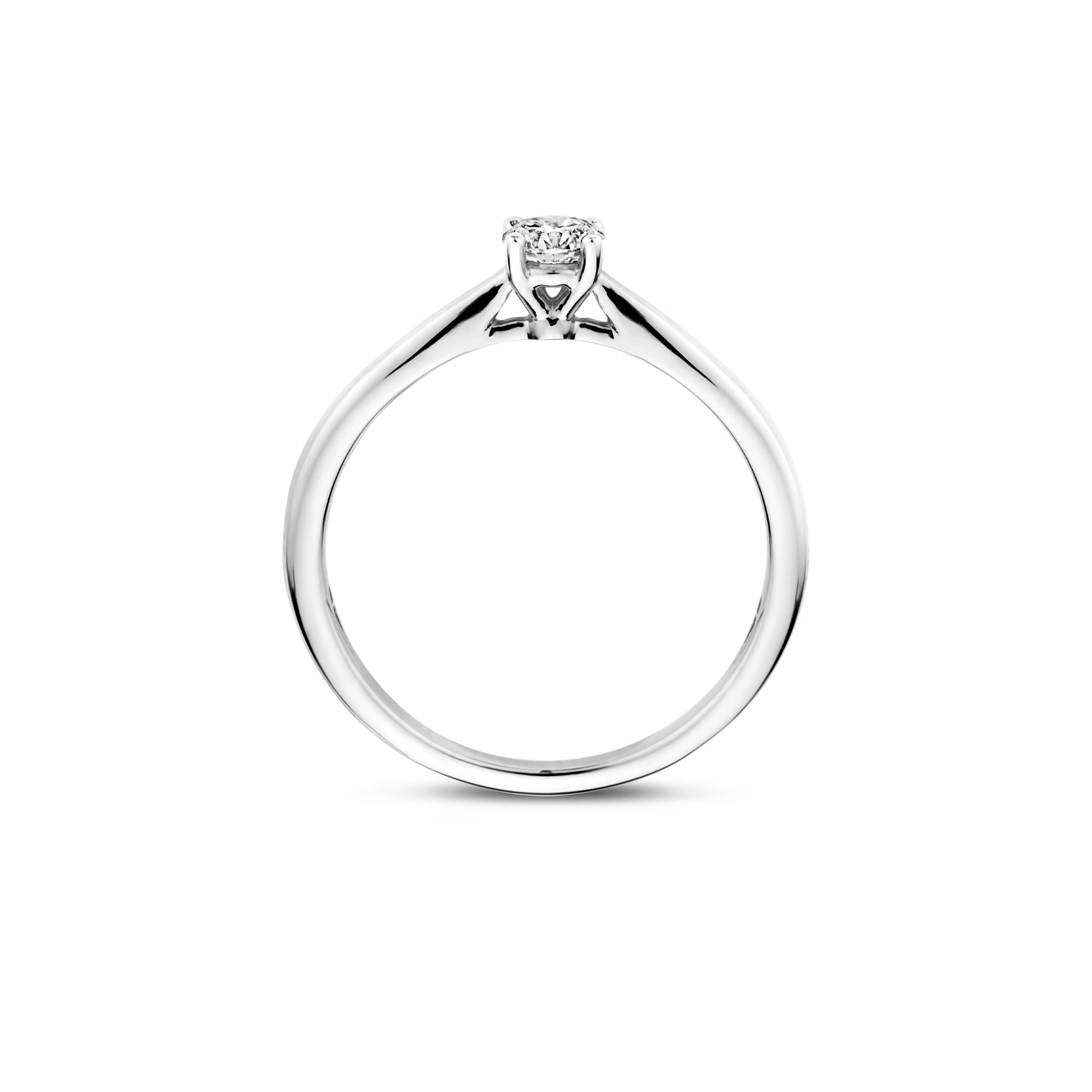 Blush Lab Diamonds Ring LG1001W – Witgoud (14k) met Lab grown Diamant