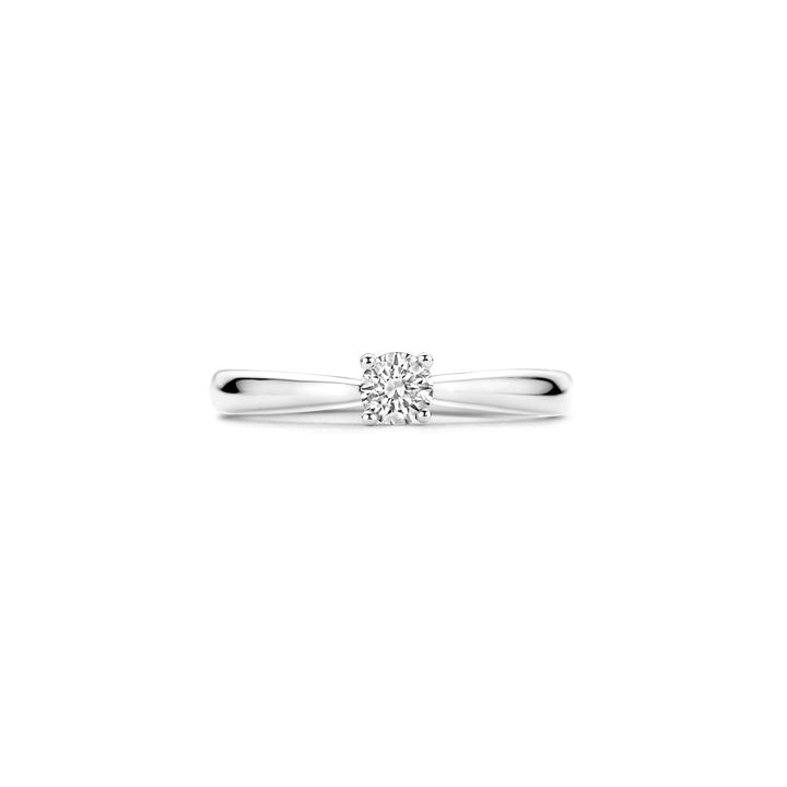 Blush Lab Diamonds Ring LG1001W – Witgoud (14k) met Lab grown Diamant