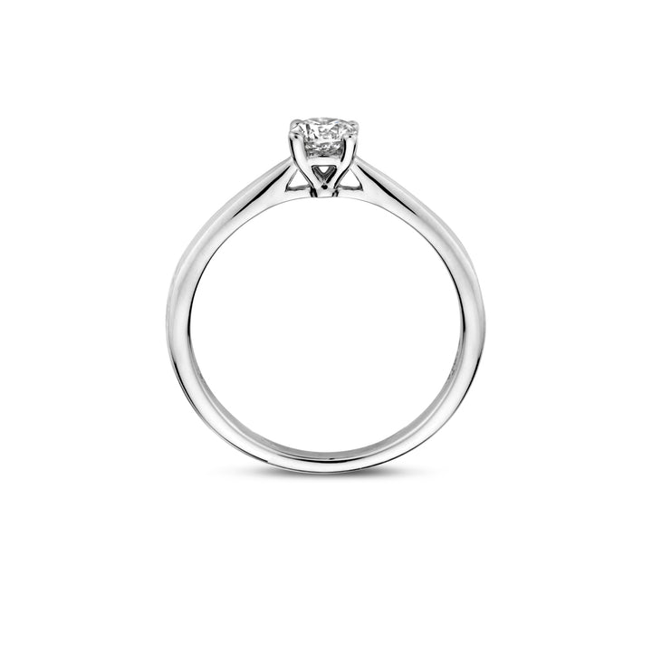 Blush Lab Diamonds Ring LG1002W – Witgoud (14k) met Lab grown Diamant