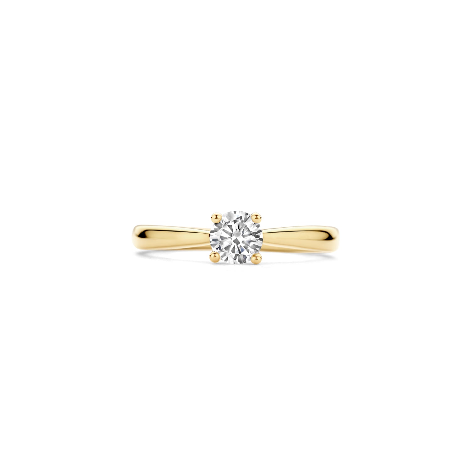Blush Lab Diamonds Ring LG1003Y – Geel Goud (14k) met Lab grown Diamant