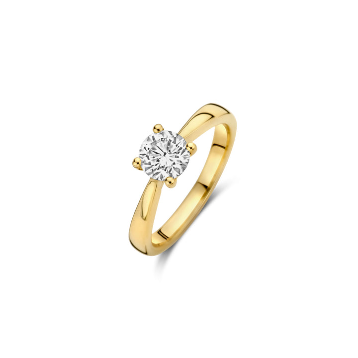 Blush Lab Diamonds Ring LG1005Y – Geel Goud (14k) met Lab grown Diamant