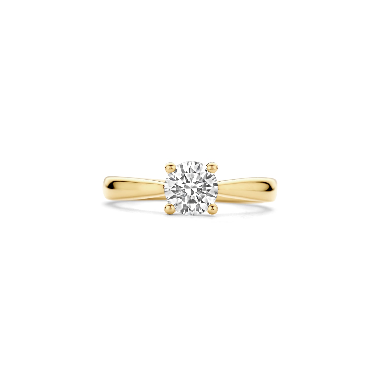Blush Lab Diamonds Ring LG1005Y – Geel Goud (14k) met Lab grown Diamant
