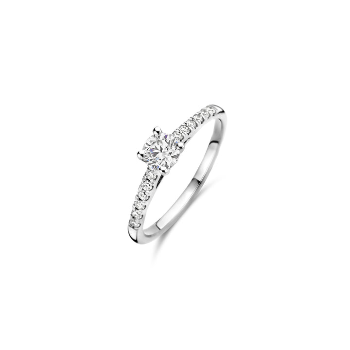 Blush Lab Diamonds Ring LG1006W – Witgoud (14k) met Lab grown Diamant