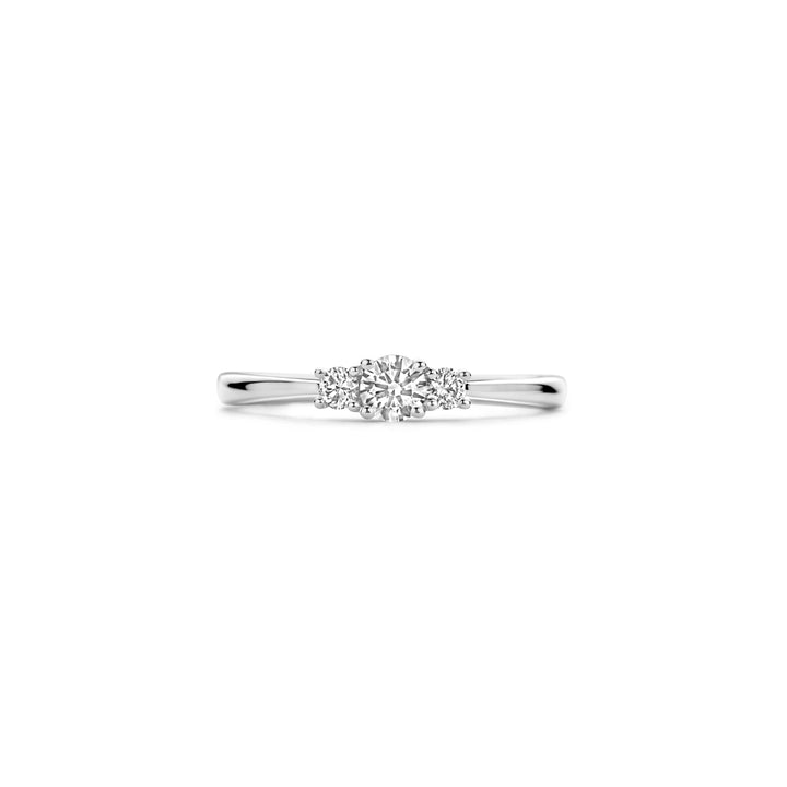 Blush Lab Diamonds Ring LG1008W – Witgoud (14k) met Lab grown Diamant