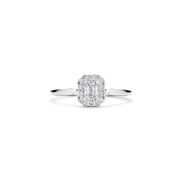 Blush Lab Diamonds Ring LG1010W – Witgoud (14k) met Lab grown Diamant