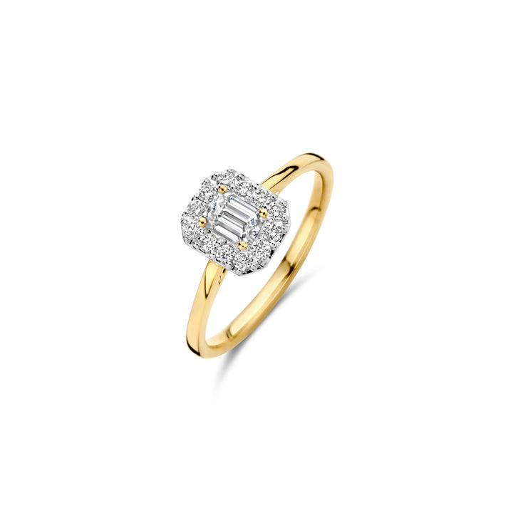 Blush Lab Diamonds Ring LG1011Y – Geel Goud (14k) met Lab grown Diamant