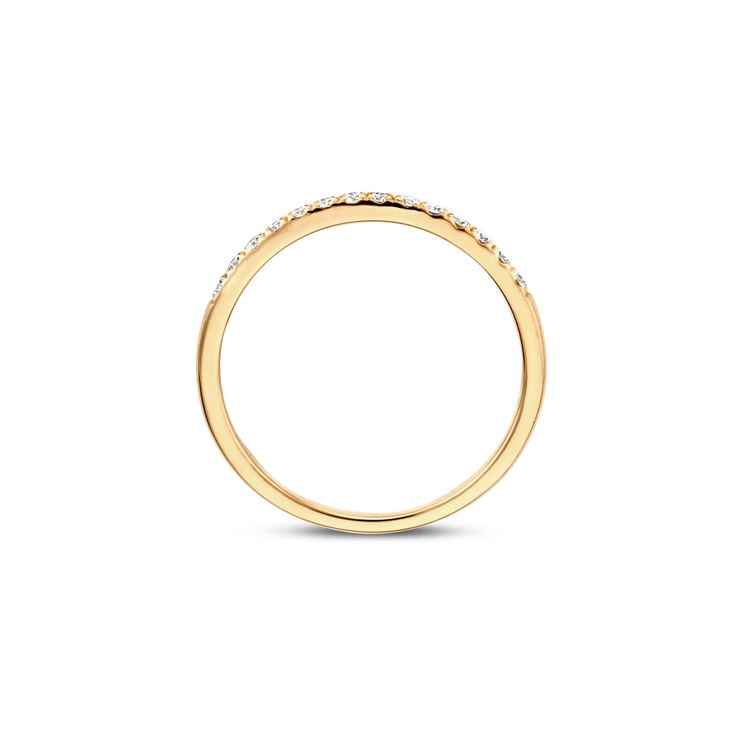 Blush Lab Diamonds Ring LG1012Y – Geel Goud (14k) met Lab grown Diamant
