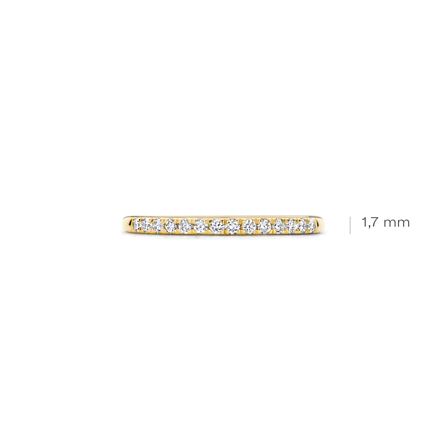 Blush Lab Diamonds Ring LG1012Y – Geel Goud (14k) met Lab grown Diamant