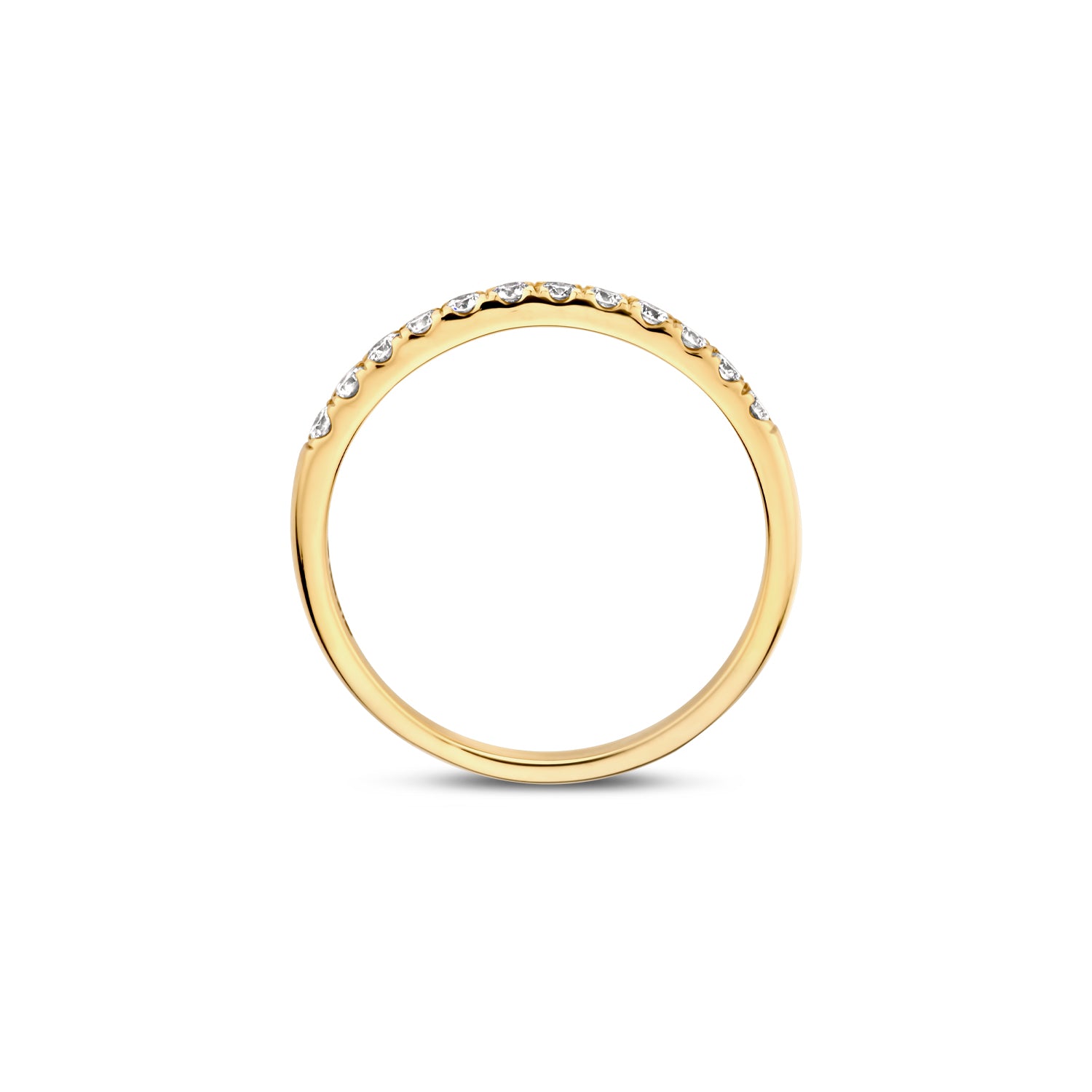 Blush Lab Diamonds Ring LG1013Y – Geel Goud (14k) met Lab grown Diamant
