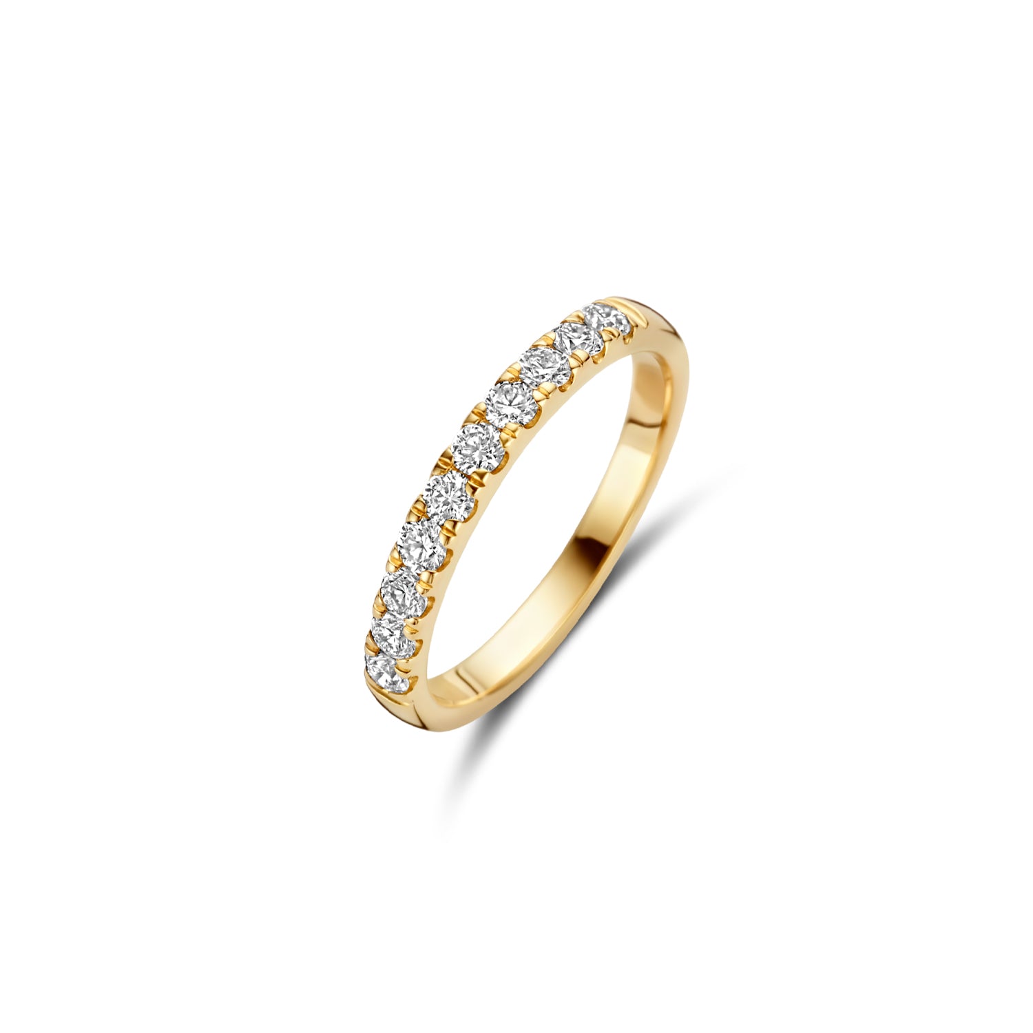 Blush Lab Diamonds Ring LG1014Y – Geel Goud (14k) met Lab grown Diamant