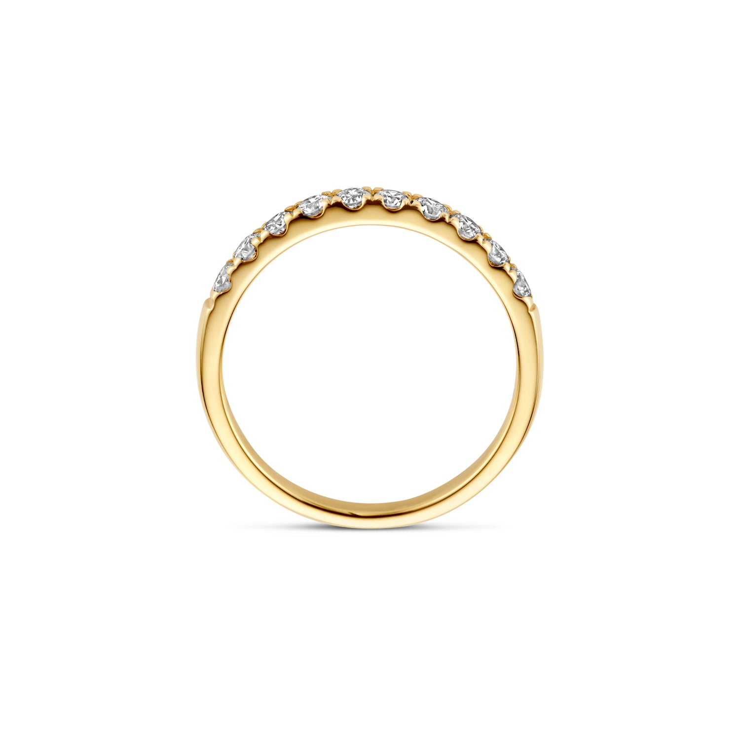 Blush Lab Diamonds Ring LG1014Y – Geel Goud (14k) met Lab grown Diamant