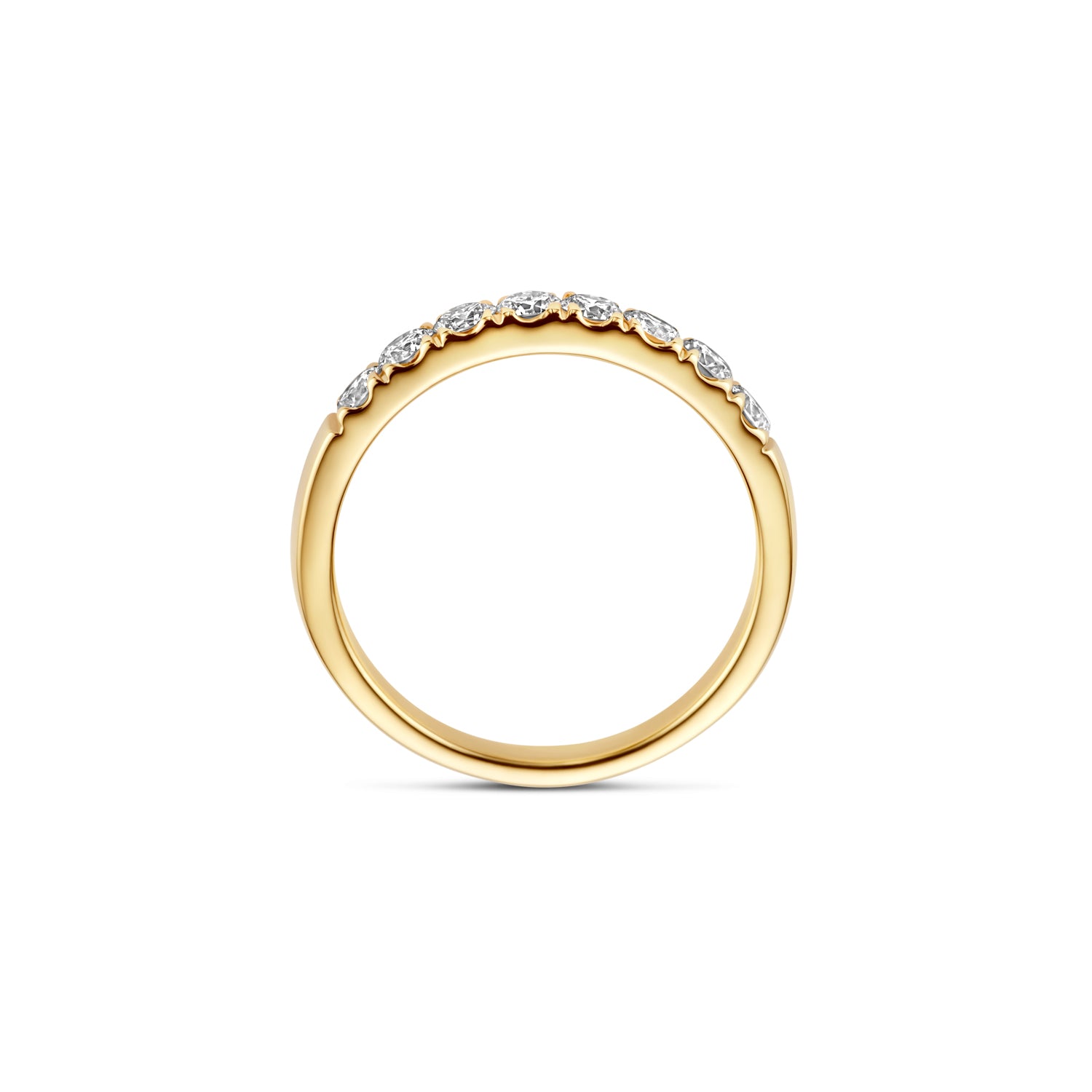 Blush Lab Diamonds Ring LG1015Y – Geel Goud (14k) met Lab grown Diamant
