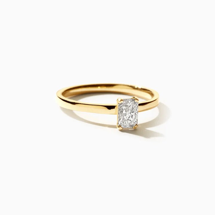 Blush Lab Diamonds Ring LG1020Y - Geelgoud (14k) met Lab grown Diamant