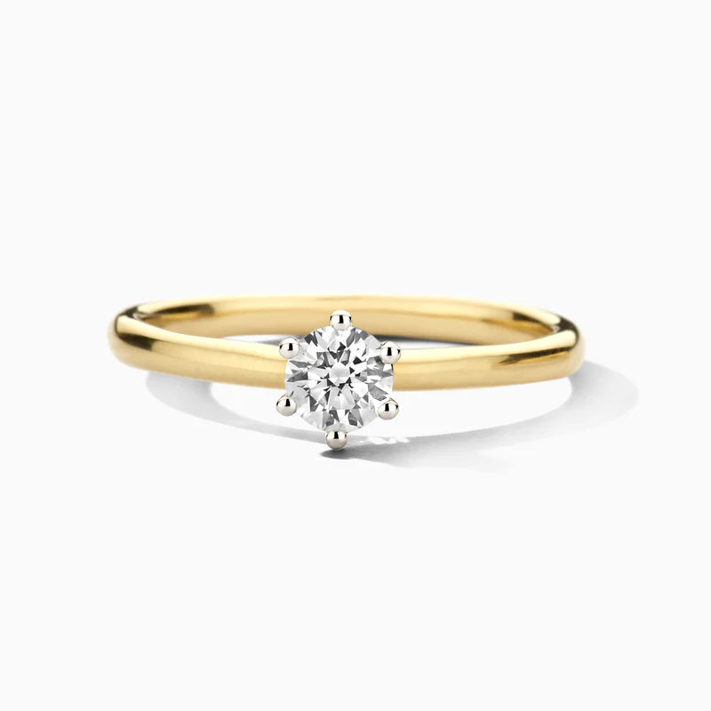 Blush Lab Diamonds Ring LG1038B - Geelgoud (14k) met 0.40ct Lab grown Diamant