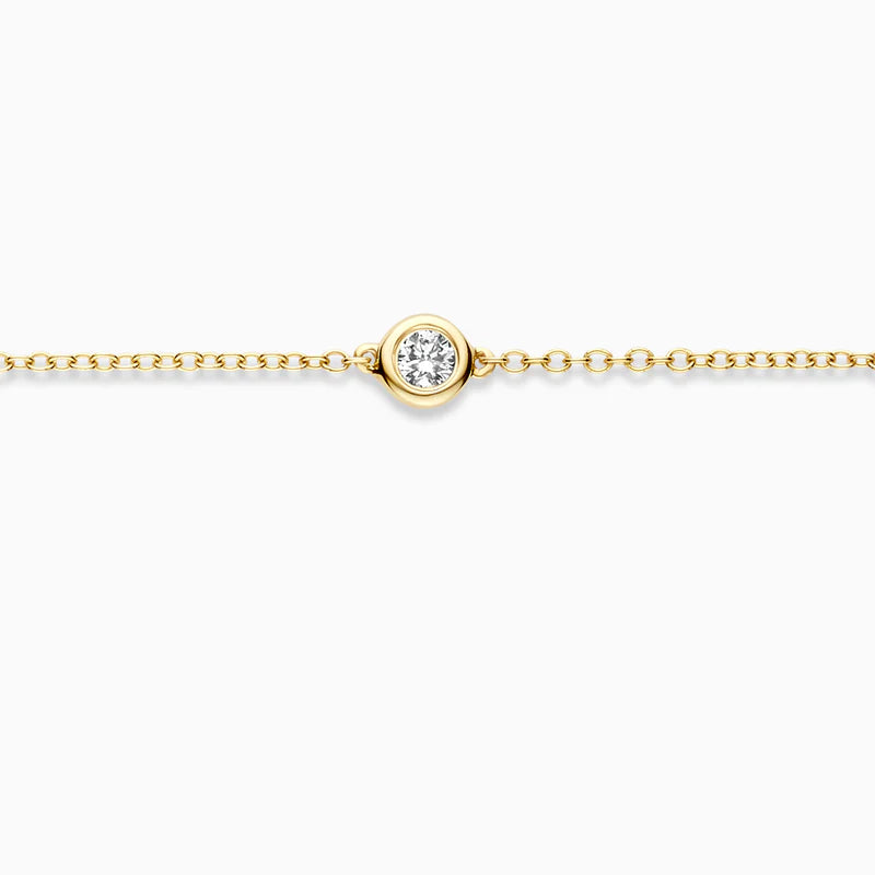 Blush Lab Diamonds Armband LG2002Y - Geelgoud (14k) met Lab grown Diamant