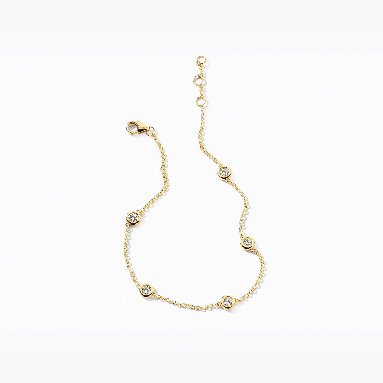 Blush Lab Diamonds Armband LG2002Y - Geelgoud (14k) met Lab grown Diamant