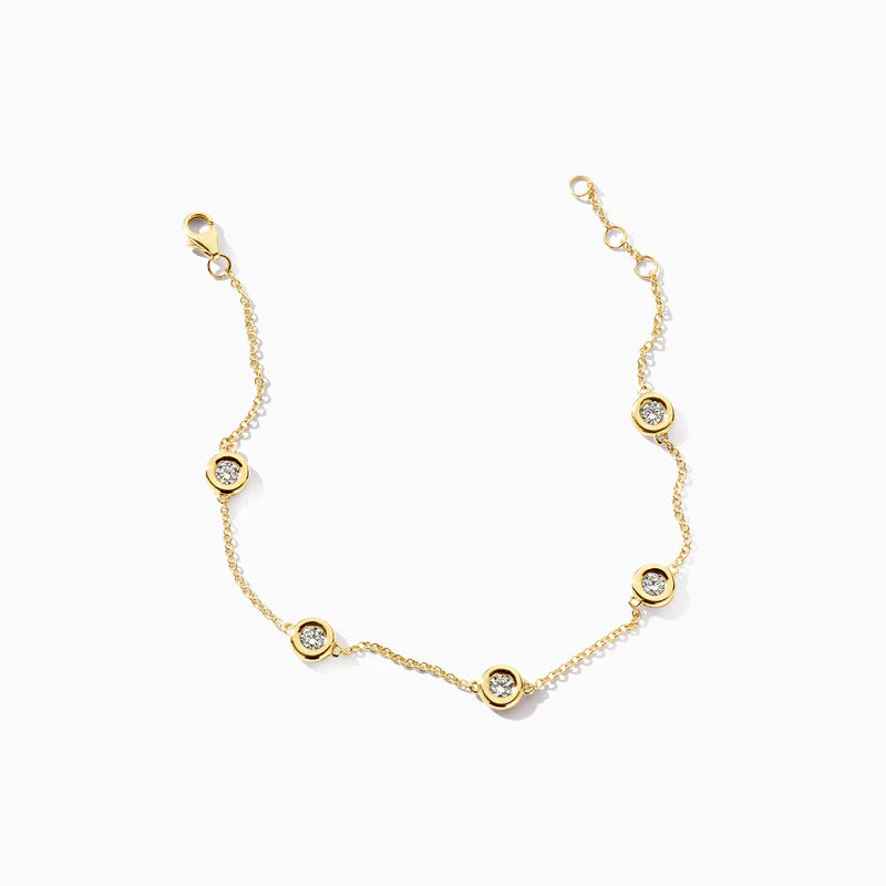 Blush Lab Diamonds Armband LG2003Y - Geelgoud (14k) met Lab grown Diamant