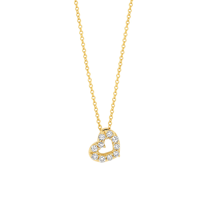 Blush Lab Diamonds Collier LG3000Y – Geel Goud (14k) met Lab grown Diamant