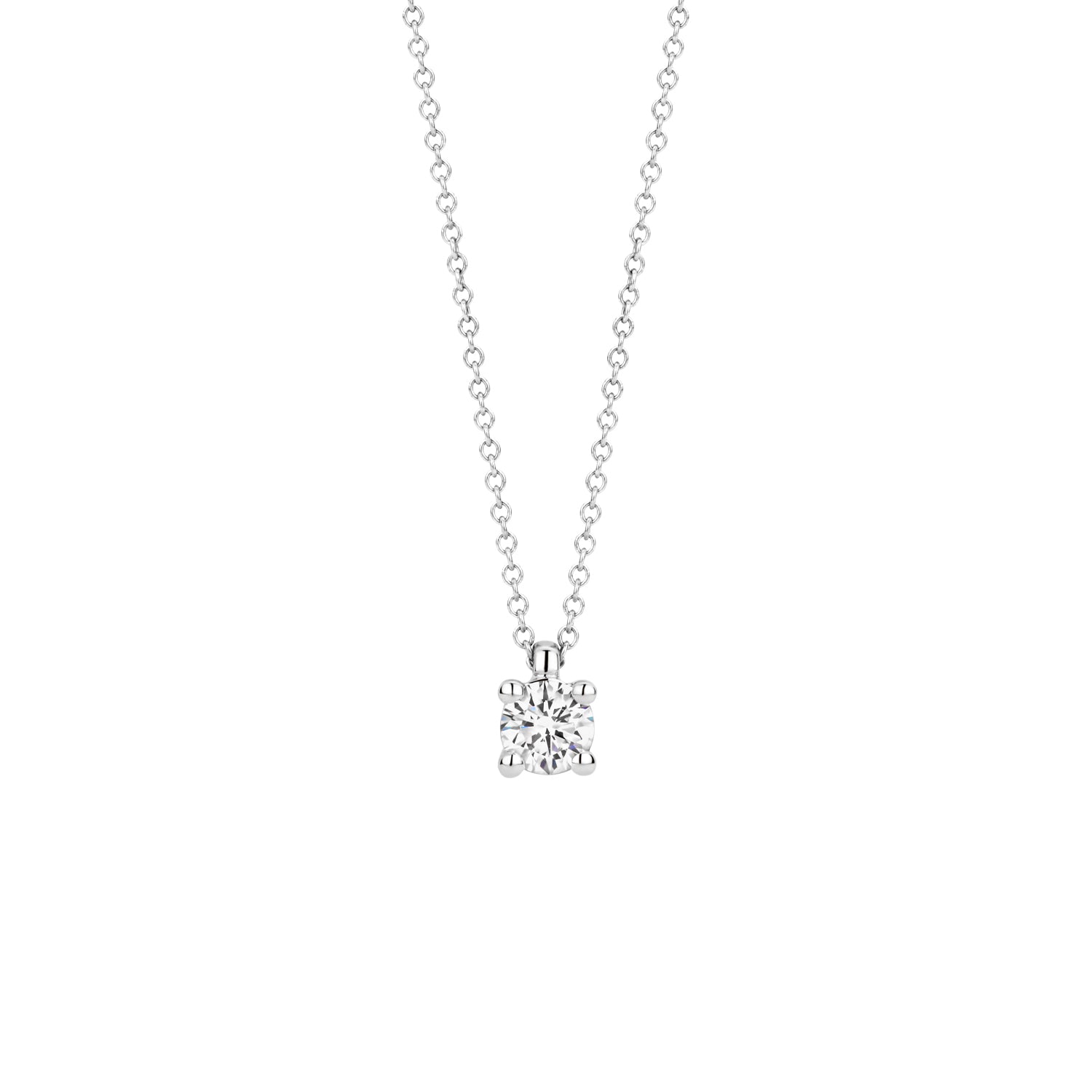 Blush Lab Diamonds Collier LG3001W – Witgoud (14k) met Lab grown Diamant