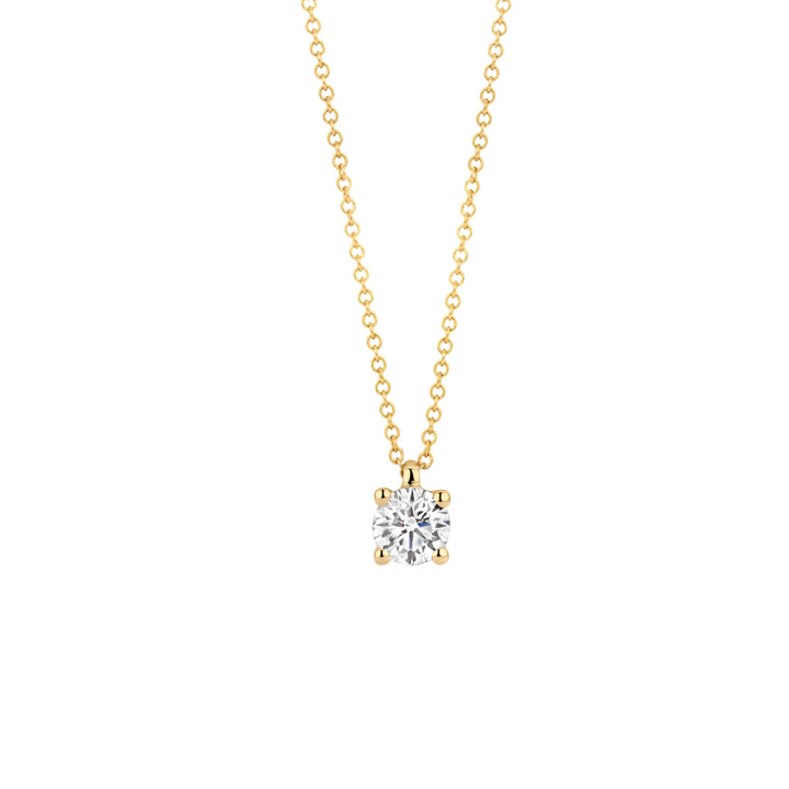 Blush Lab Diamonds Collier LG3002Y – Geel Goud (14k) met Lab grown Diamant