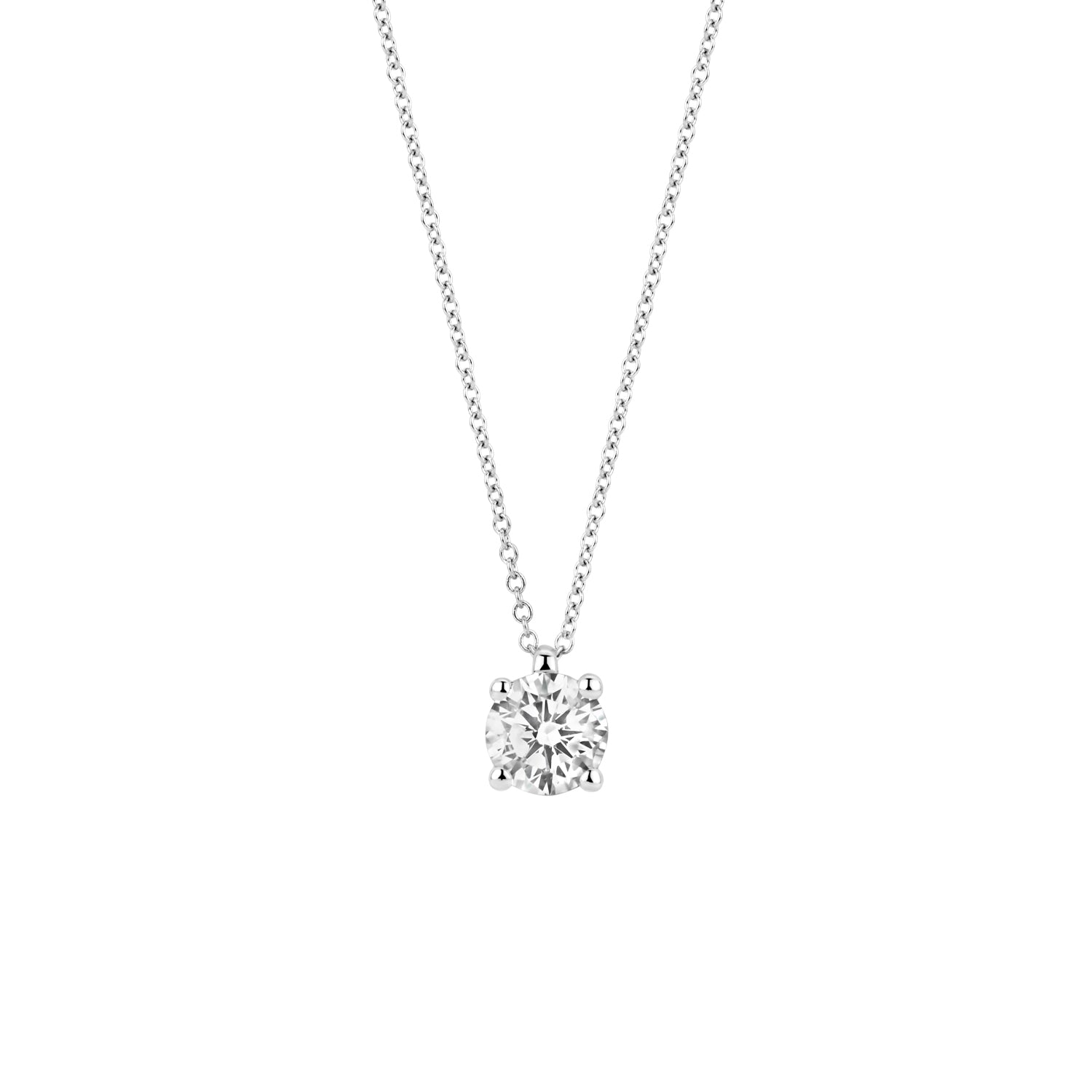 Blush Lab Diamonds Collier LG3003W – Witgoud (14k) met Lab grown Diamant