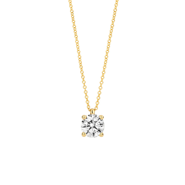 Blush Lab Diamonds Collier LG3004Y – Geel Goud (14k) met Lab grown Diamant